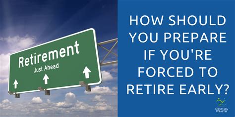 How Should You Prepare If Youre Forced To Retire Early