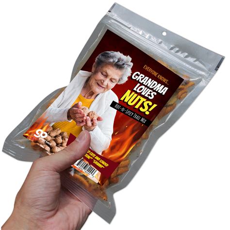 grandma loves nuts spicy trail mix  funslurpcom unique gifts