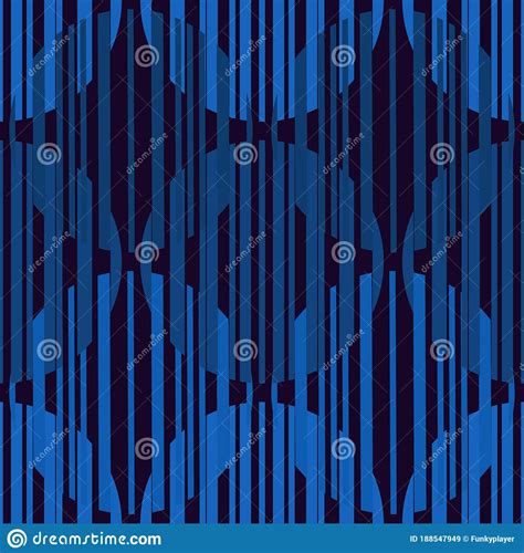 openwork seamless pattern repeated hatched lines overlapping circles surface print stock