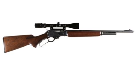 marlin model  sc lever action carbine  scope