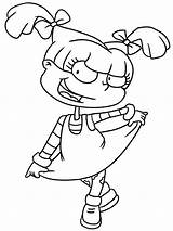 Angelica Pickles Coloringpage sketch template