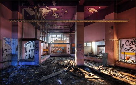 Abandoned Buildings Building Desrted Ruins Design Decay
