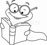 Worm Wurm Buch Bookworm Lernen Worms Beschriebenen Wei Lesson Outlined Surfnetkids Moores sketch template
