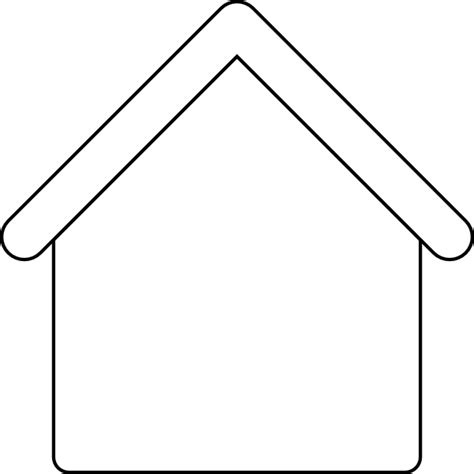 blank house template