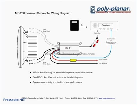 polk audio subwoofer wiring diagram proyectos