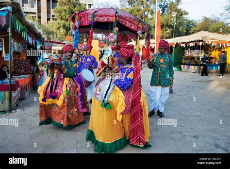 kachchi ghodi  dummy horse dance jaipur heritage international