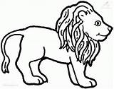 Coloring Pages Lion Lions Popular sketch template