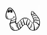 Drawing Draw Worms Inchworm Worm Earth Cartoon Inch Clipart Simple Getdrawings Drawings Lesson sketch template