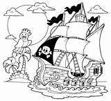 Pirata Piratas sketch template