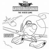 Planes Coloring Disney Pages Rescue Fire Getdrawings Book Getcolorings sketch template
