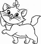 Kucing Mewarnai Disney Hewan Aristocats Sketsa Binatang Mewarna Paud Menggambar Wecoloringpage Kartun sketch template