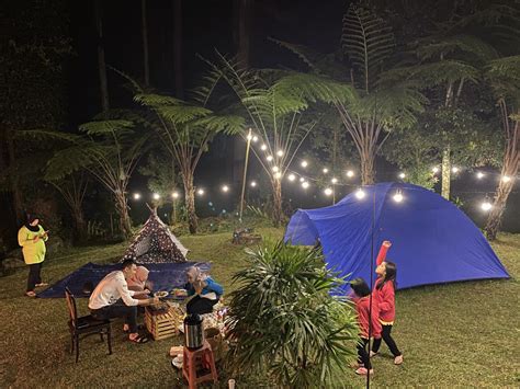 camping  wana wisata baturraden seru banget genpico