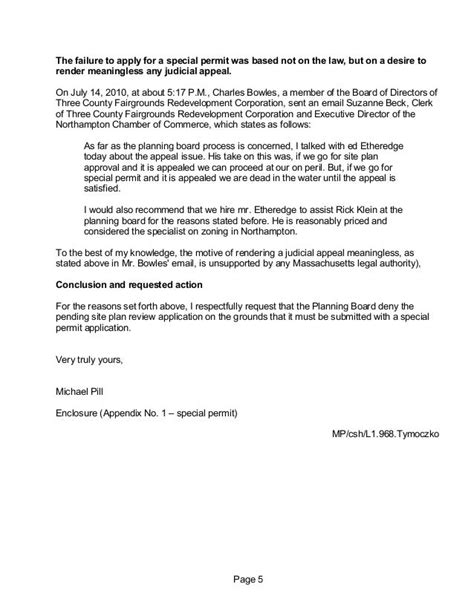 sample zoning request letter official letter