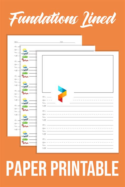 fundations lined paper printable letter writing practice