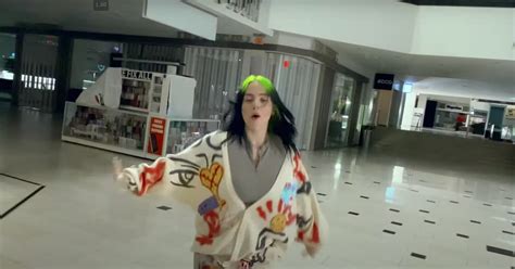 billie eilish reinvents  mall video   haunted lonely