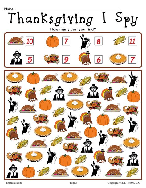 printable thanksgiving activity sheets