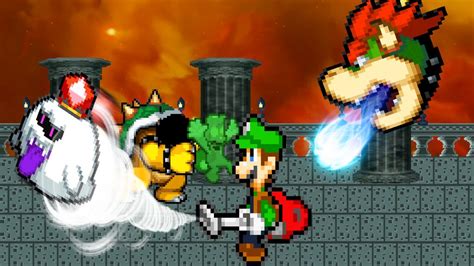 Luigi And Gooigi Vs King Boo And Bowser By Chaoticprince7