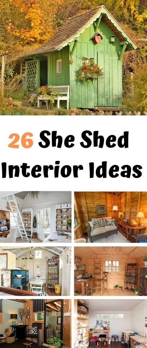 beautiful  shed interior design ideas garden shed