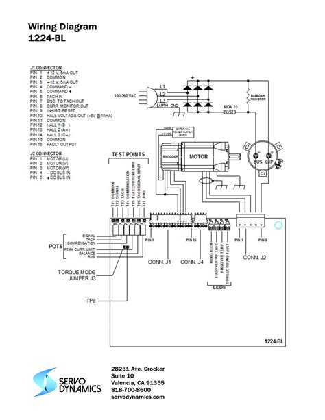 bl wiring diagram servo dynamics