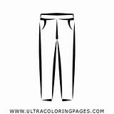 Pantaloni Colorare Ultracoloringpages sketch template