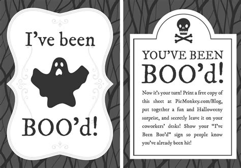 youve  booed    youve  booed printable
