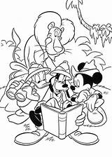 Coloring Pages Mickey Disney Mouse Color Sheets sketch template