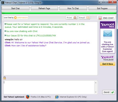 yahoo viprasystem base yahoo tools  booters application yahoo chat  admin   vimpr