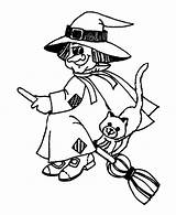 Witch Evil Coloring Pages Getdrawings sketch template