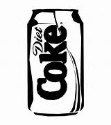 Coke Coloring Drawing Diet Pages Cola Coca Template Cans Bottles Deviantart Popular Drawings Paintingvalley A4 Search sketch template