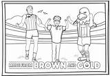 Afl Coloring sketch template