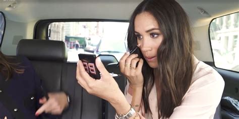 Meghan Markle Did A Makeup Tutorial In The Back Of An Uber And We All