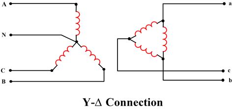 wye delta  phase transformer connection electrical academia