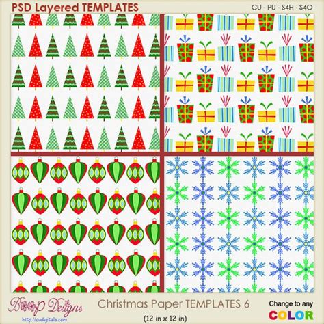 christmas paper layered templates  christmas paper papercraft