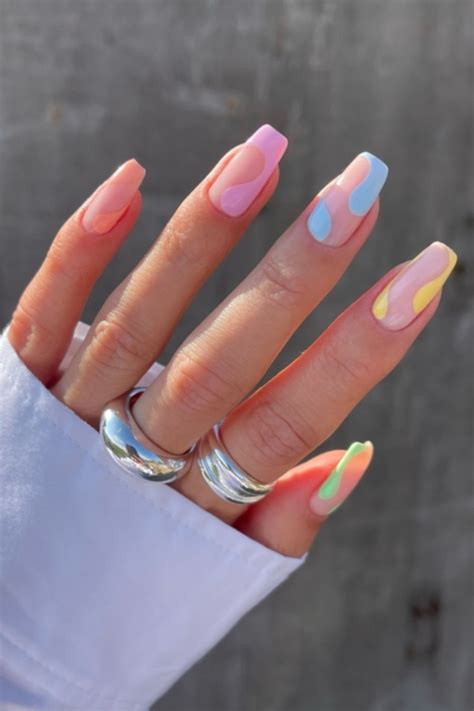 44 Natural Short Square Nails Designs 2021 You Ll Love In Summer