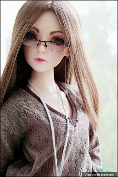 Glasses Doll Girl Cute
