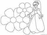Coloring4free Thumbelina sketch template