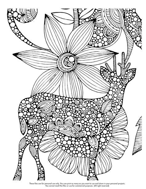art therapy coloring pages    print