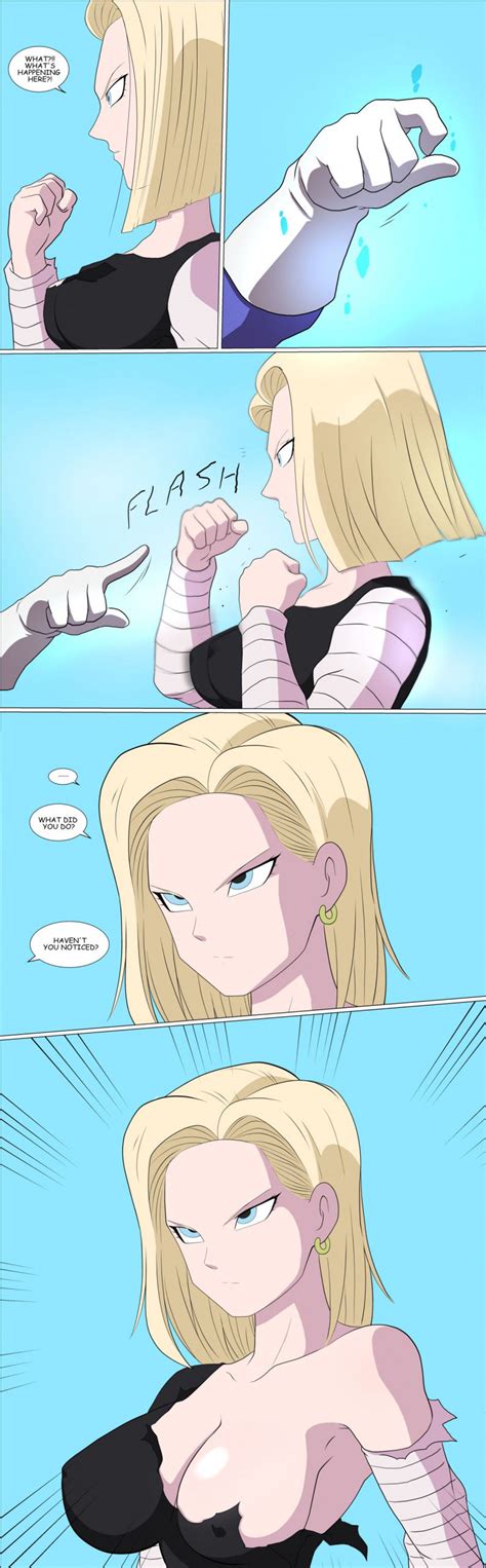Rule 34 Android 18 Big Breasts Color Dragon Ball Dragon