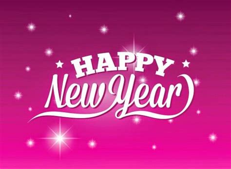 cute pink  year greeting happy  year images happy  year