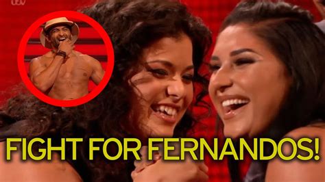 take me out bodybuilder makes two women fight for him as they wrestle