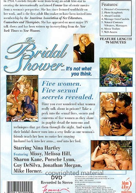 Candida Royalles The Bridal Shower 1997 Adam And Eve Adult Dvd Empire