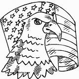 Coloring Patriotic Flag Eagle Pages Mexican Drawing Printable American Paintingvalley Girls Sherriallen Bald Drawings Part sketch template
