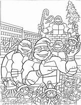 Coloring Ninja Turtles Pages Christmas Tmnt Teenage Sheets Mutant Turtle Colorir Para Pintar Book Splinter Unique Kids Ninjas Holiday Salvo sketch template