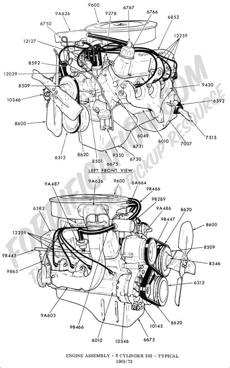 exploded ford  engine diagram steering suspension diagrams  man   mustang