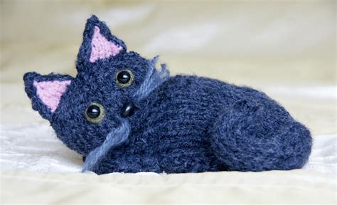 Sincerely Louise Free Knitting Kitty Cat Pattern