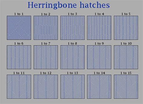 universal herringbone hatch pattern  cui hatches linetypes