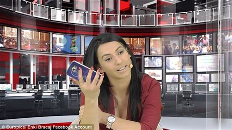 Wannabe Tv Reporter Becomes A Huge Hit In Albania After
