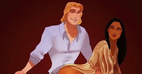 These 50 Shades Of Disney Illustrations Will Turn Your
