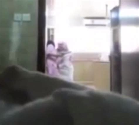 saudi husband is caught groping and forcing himself on his