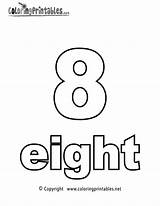 Number Coloring Eight Pages Printable Math Numbers Quotes Kids Colouring Words Coloringprintables Preschool Quotesgram Sheets Kindergarten Sheet Worksheets Printables Choose sketch template